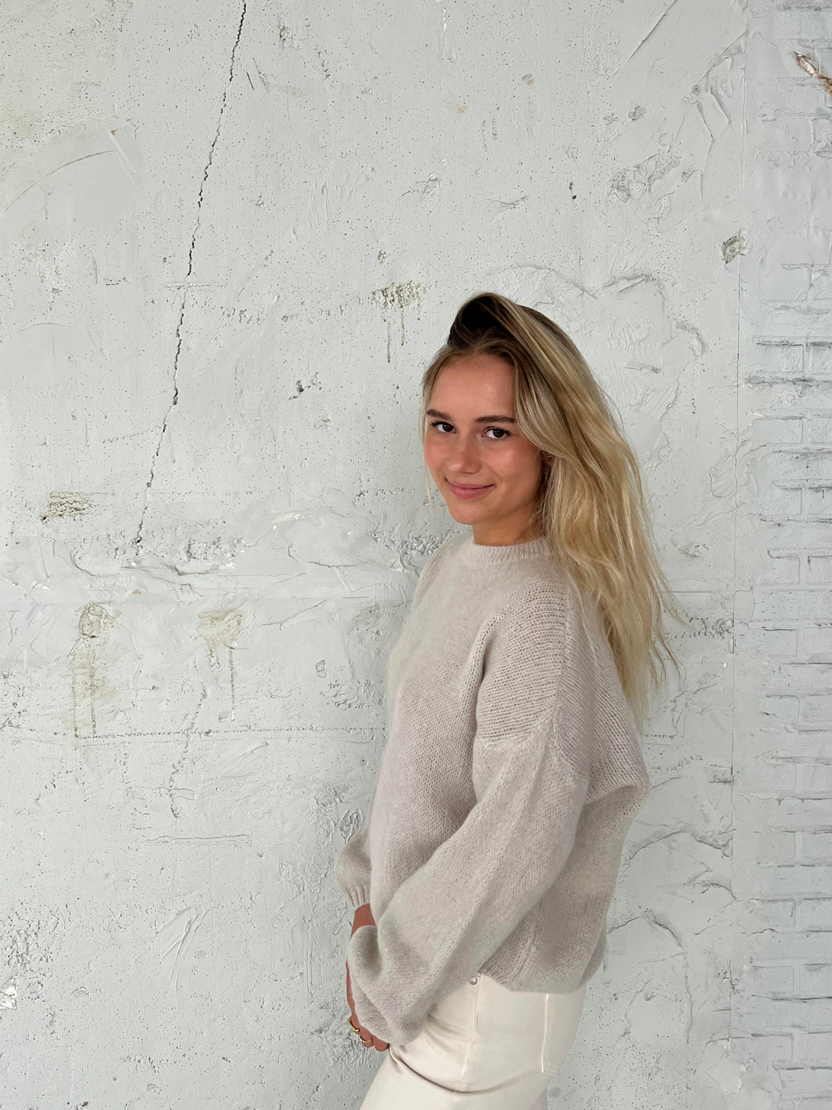 Zachte damestrui met losse pasvorm