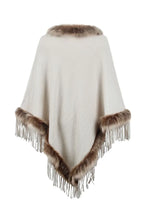 Winter poncho voor dames — afbeelding 2