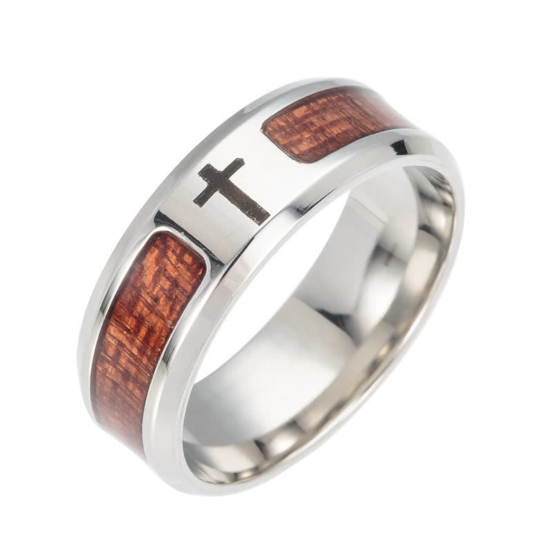 Levensboom ring van RVS voor dames