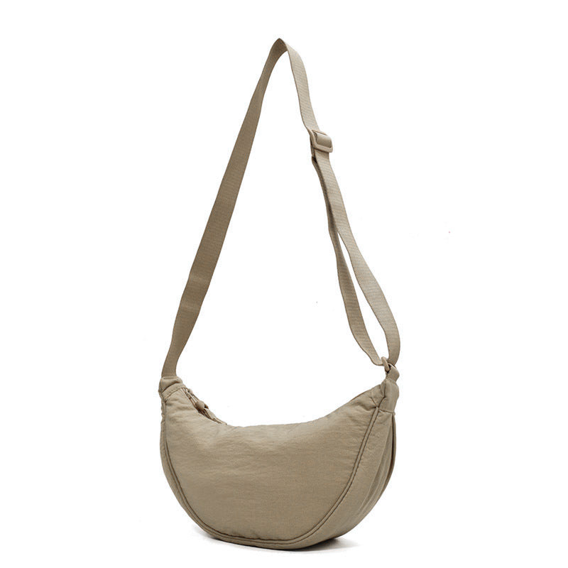Half moon crossbody bag