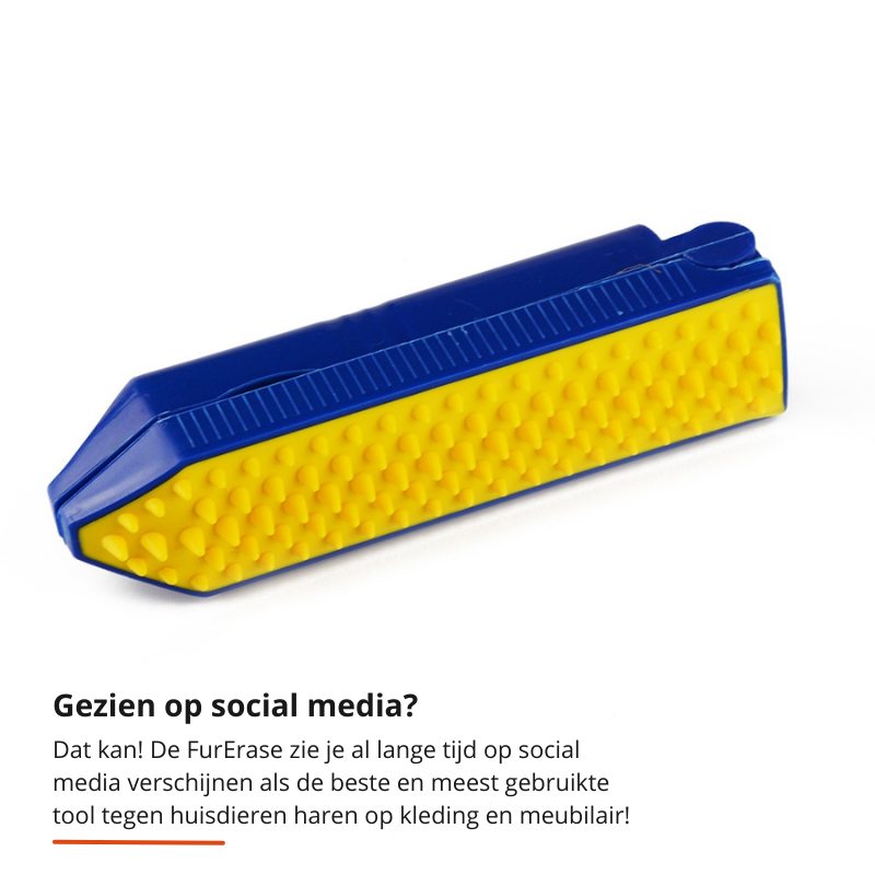 Haar- en pluisverwijderaar FurErase, 2-in-1