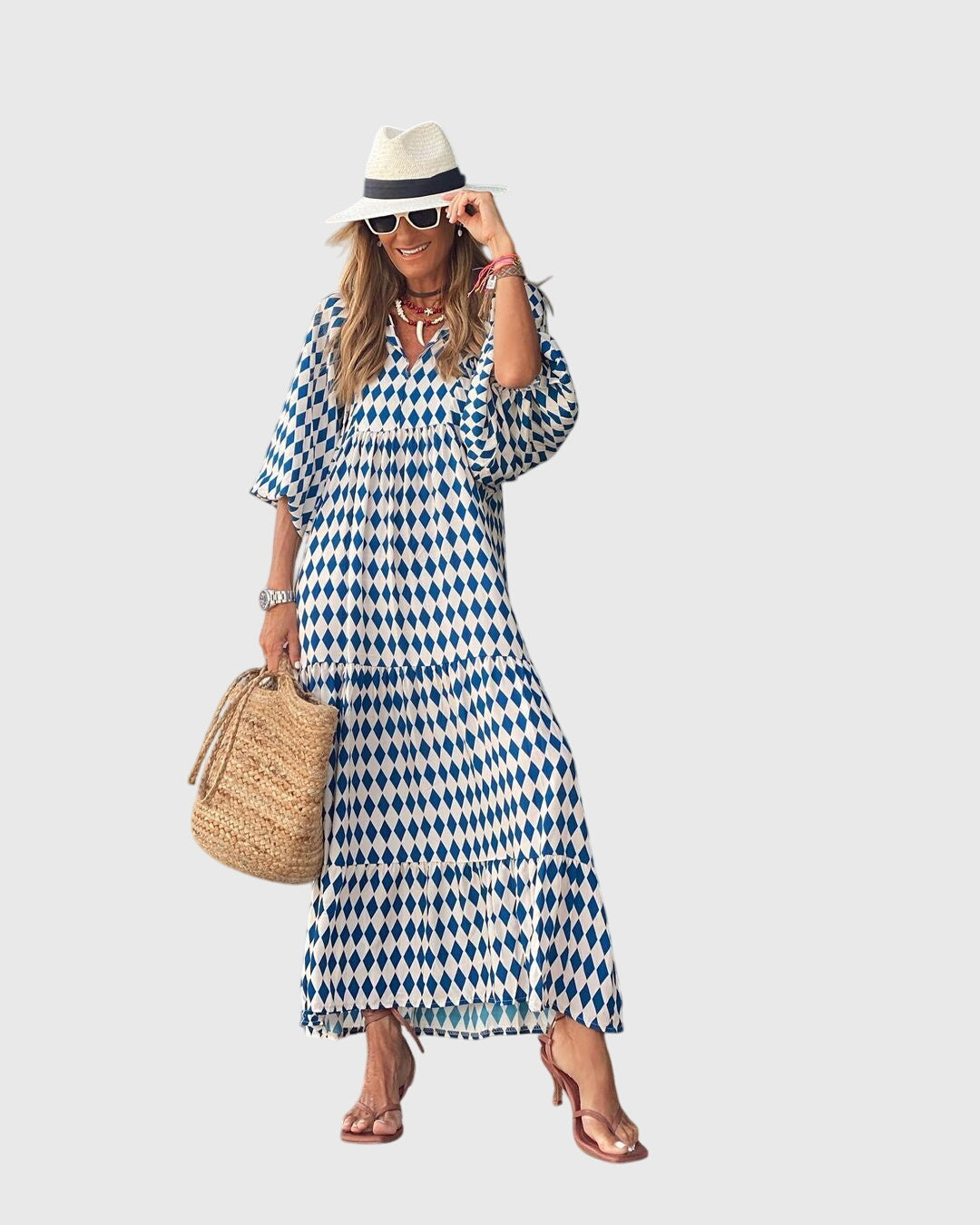 Philine | Luchtige maxi-jurk in bohostijl