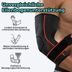 3D elleboogbandage voor dekompressie en ondersteuning