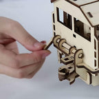 Houten 3D-treinpuzzel – Noor
