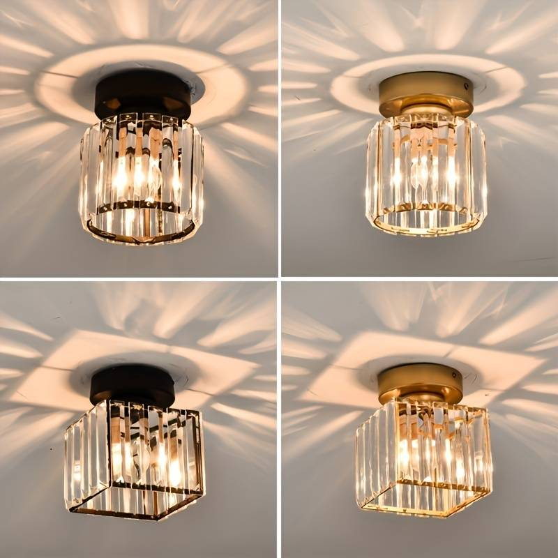 Kristallen plafondlamp