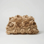 3D bloemen clutch tas — afbeelding 10