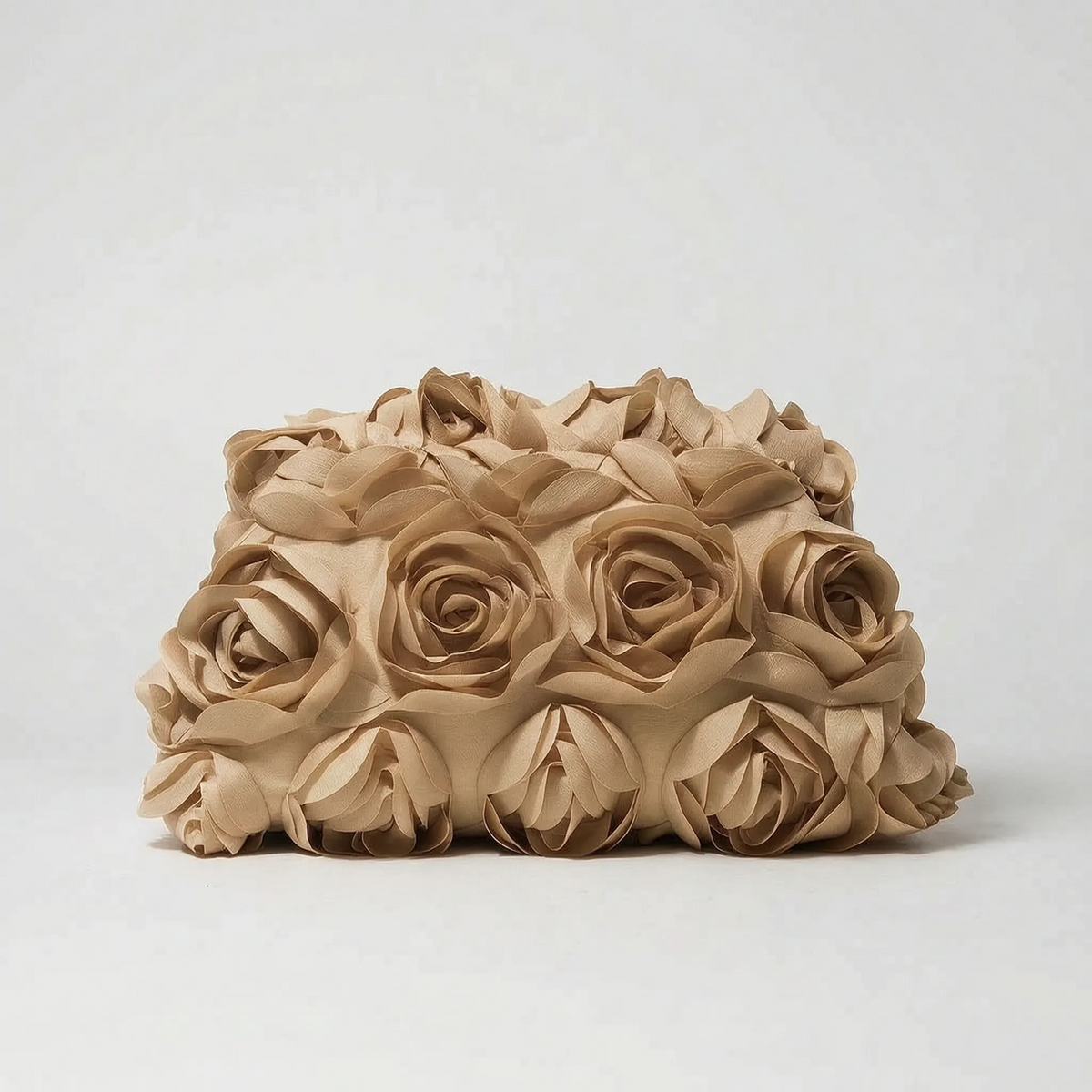3D bloemen clutch tas — afbeelding 10