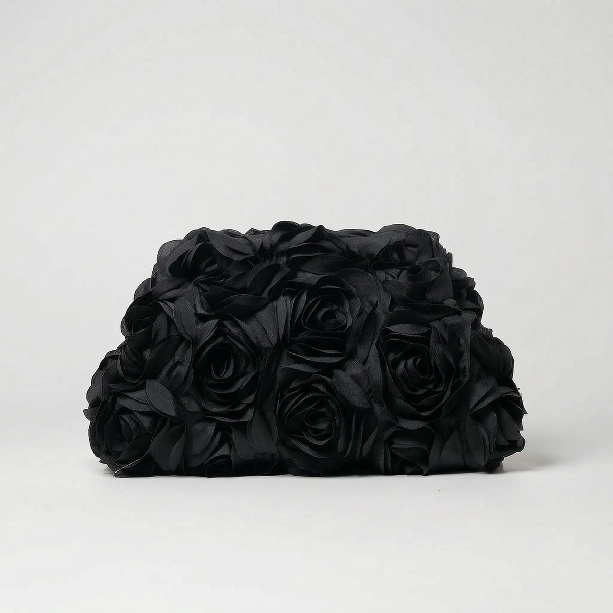 3D bloemen clutch tas