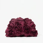 3D bloemen clutch tas — afbeelding 14