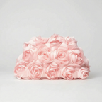 3D bloemen clutch tas — afbeelding 16