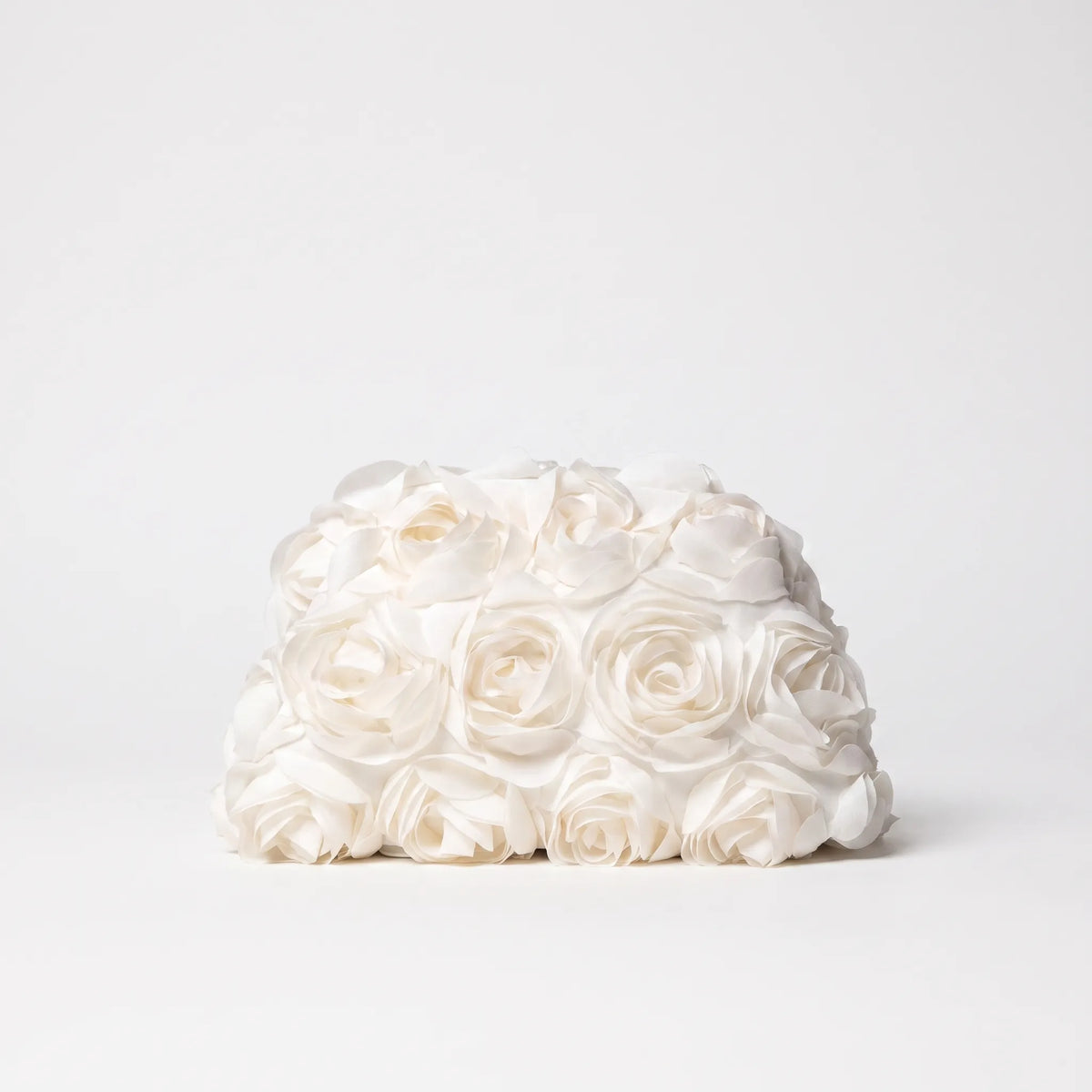 3D bloemen clutch tas