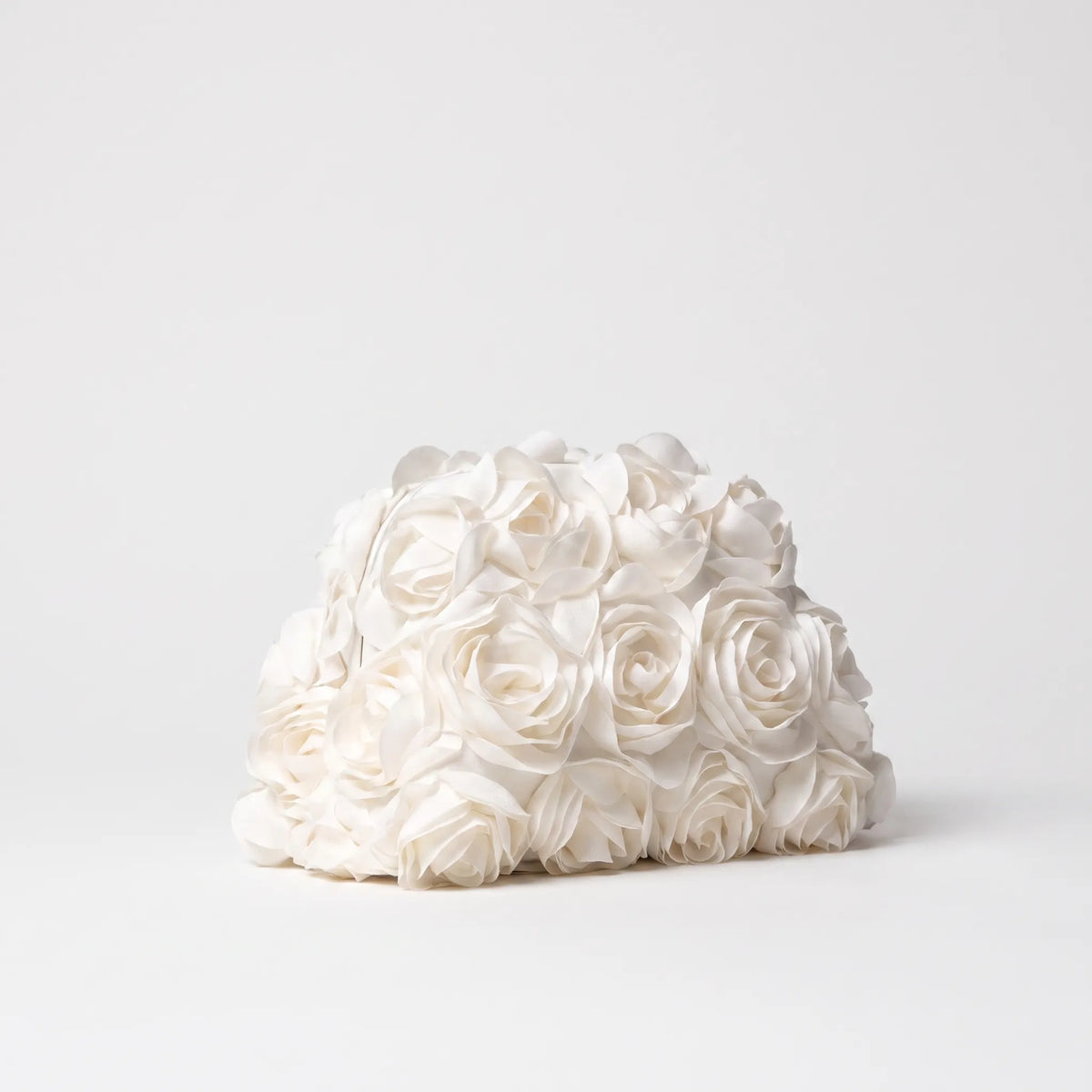 3D bloemen clutch tas