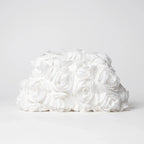 3D bloemen clutch tas