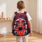 3D-raceauto schoolrugzak — afbeelding 1