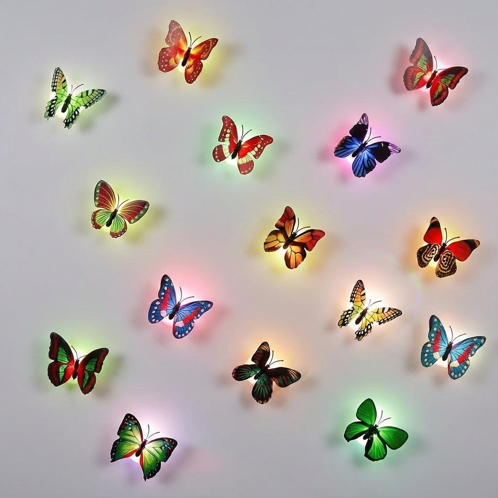 3D vlinder-accentverlichting