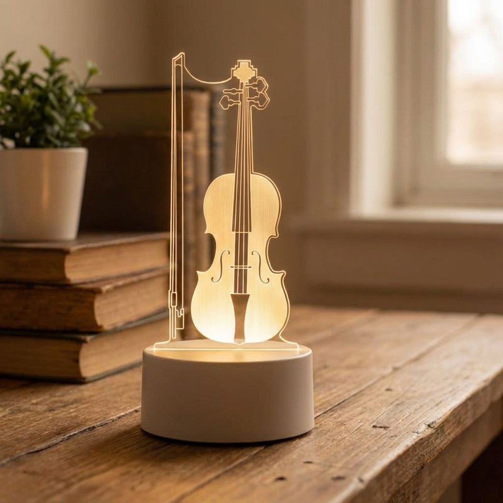 3D-illusie-tafellamp – Noor