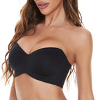 Naadloze bandeau BH met afneembare bandjes
