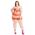 Anna plus size playsuit