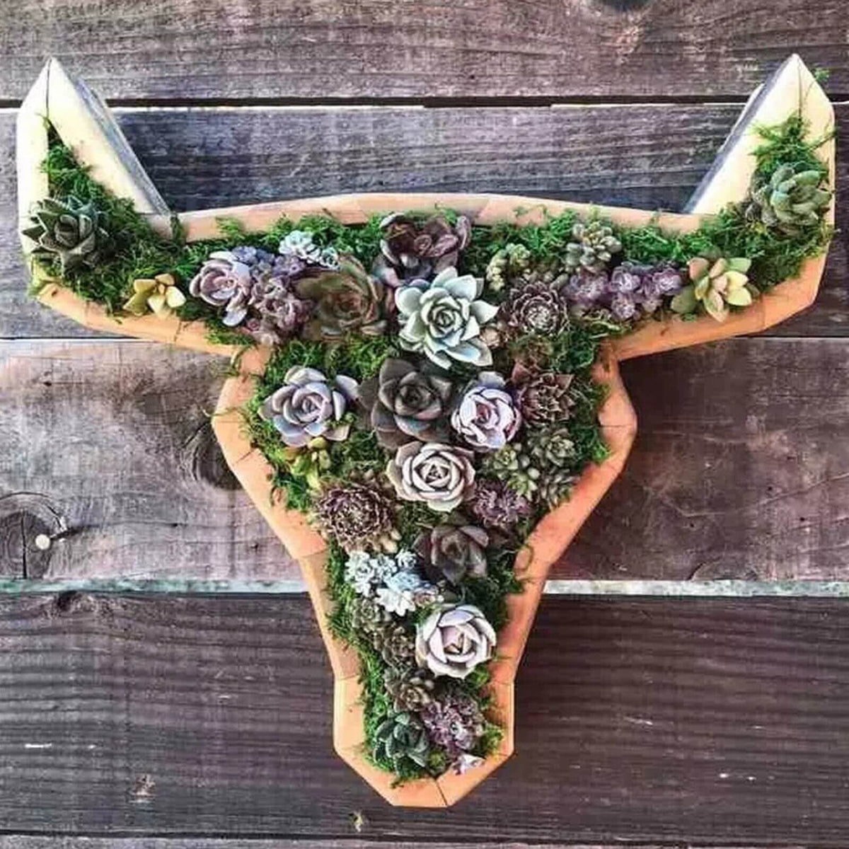 Houten plantenbak