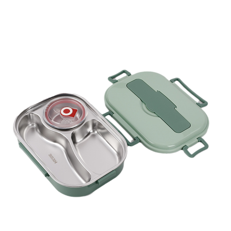 Roestvrijstalen thermo-lunchbox