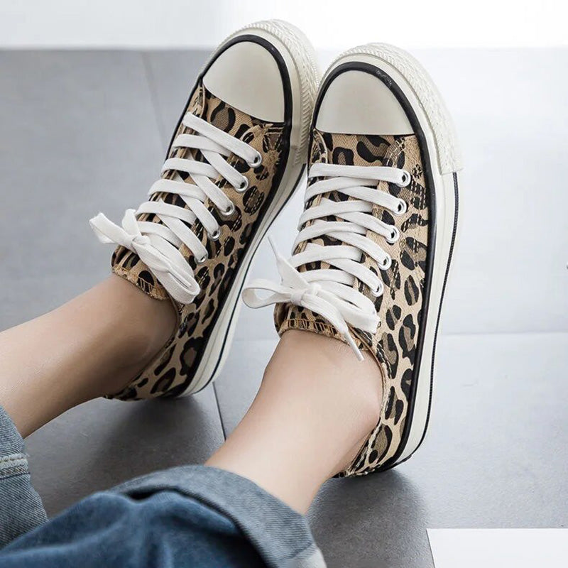 Luipaard dames sneakers