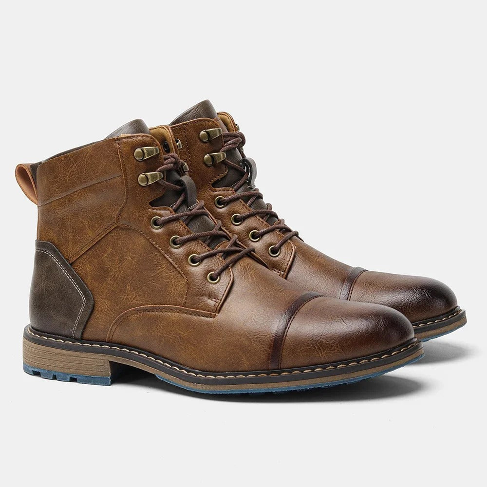 Vintage leren heren boots