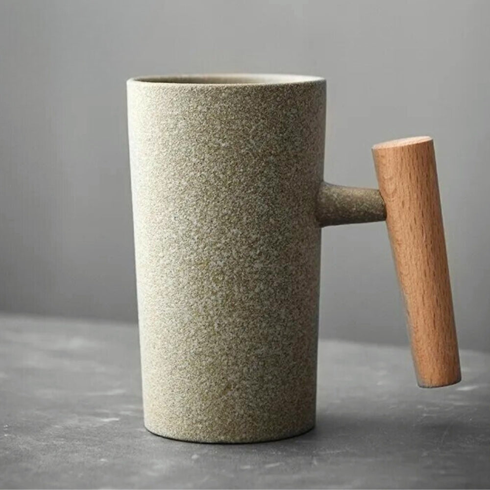 Nordic latte mokken met aards design