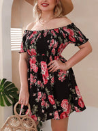 Lolita off-shoulder zomerjurk