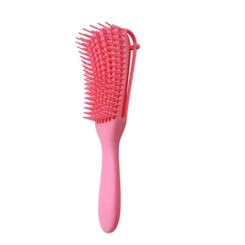 Siliconen haarborstel voor dames