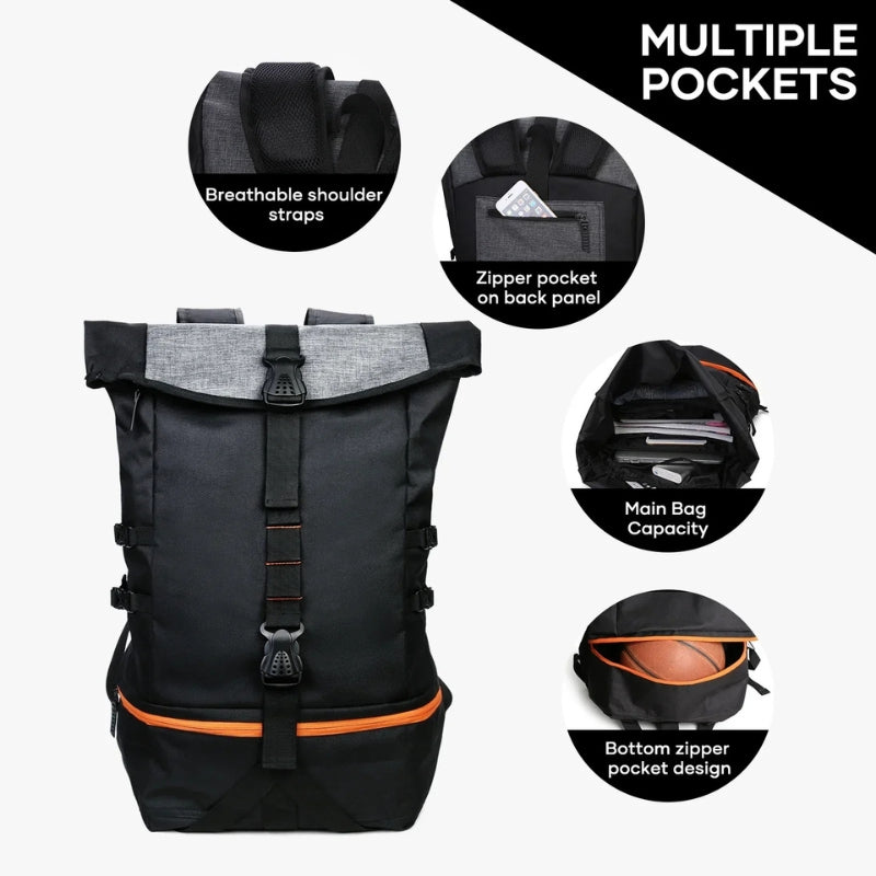 Multifunctionele 35L rugzak voor sport en reizen