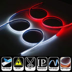 Safety light strips