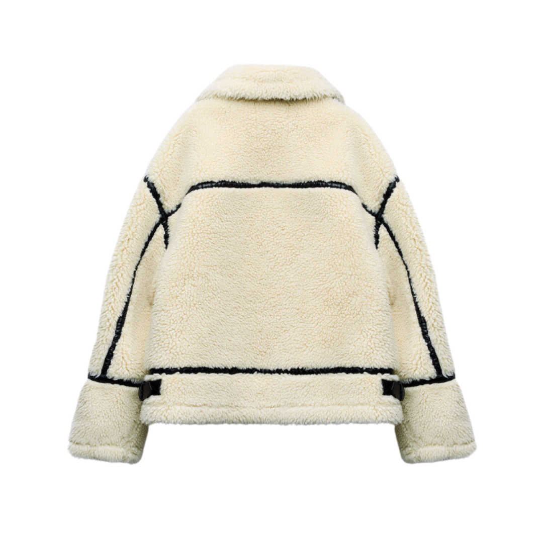 Teddy pilotenjas - dilara – warm, oversized &