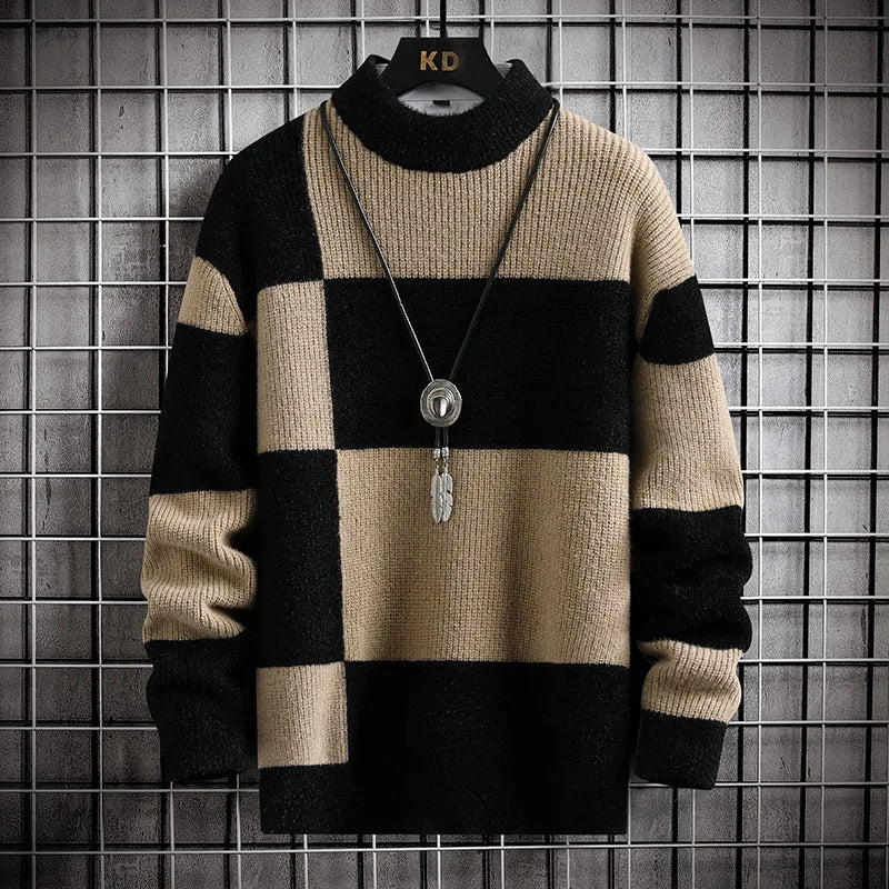 Color patch trui