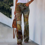 Flare-jeans met 4 knopen – maat: S-5XL (CM) — afbeelding 8