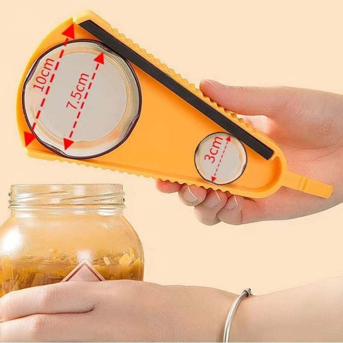 Ergonomische flesopener