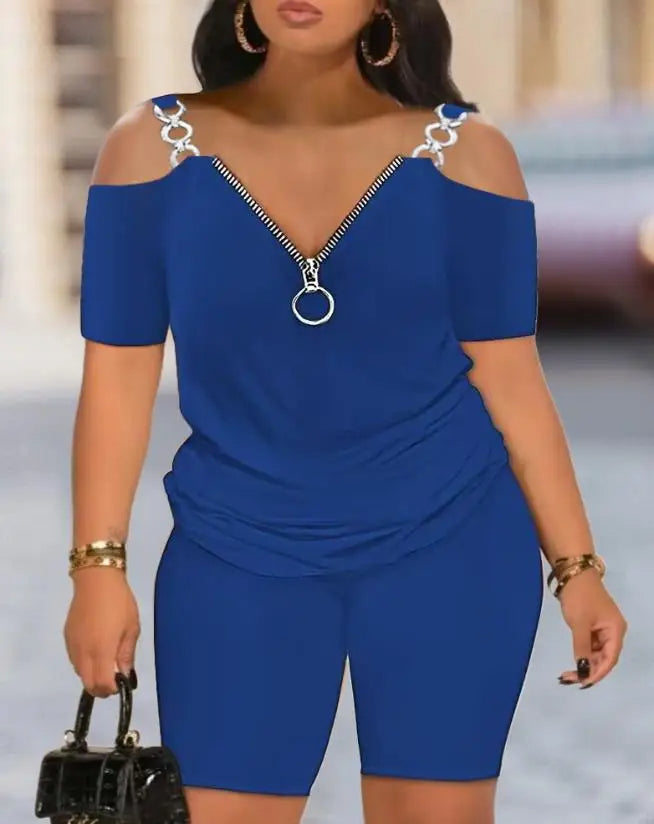 Hanneke plus size playsuit
