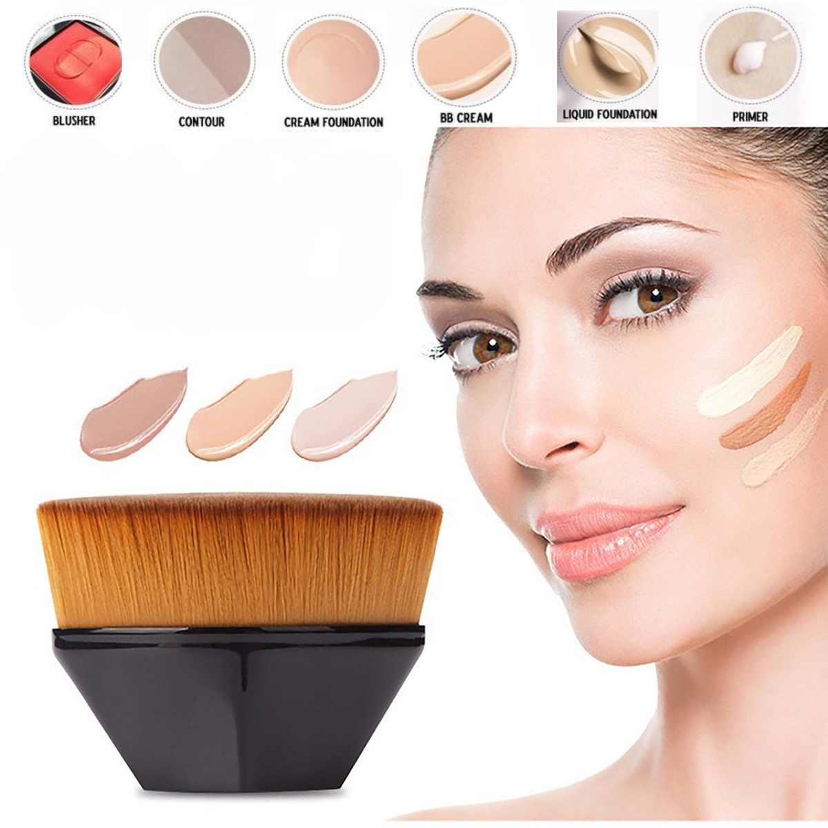 Make-upborstel