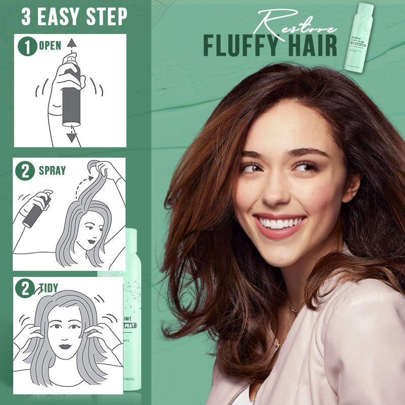 Voluminzing spray voor dames
