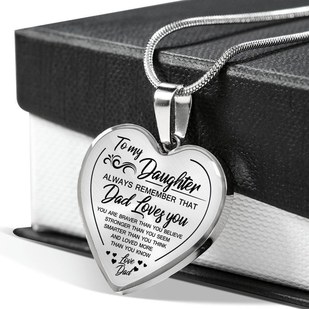 Hart dedication ketting – materiaal: Alloy — afbeelding 1