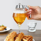 En handige honingdispenser