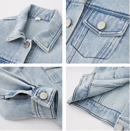 Denim kinderjas