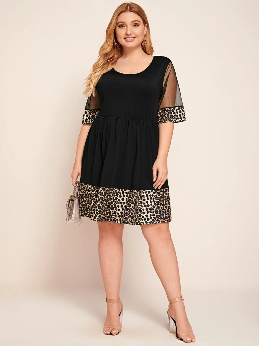 Phyllis plus-size zomerjurk