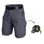 Heren korte cargo shorts met 7 zakken