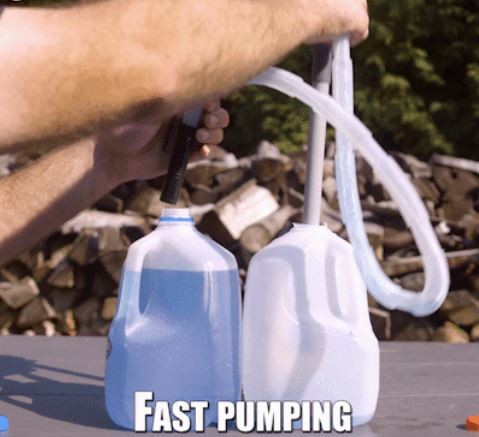 Draagbare waterpomp