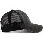Pet met vlechtopening & mesh-design