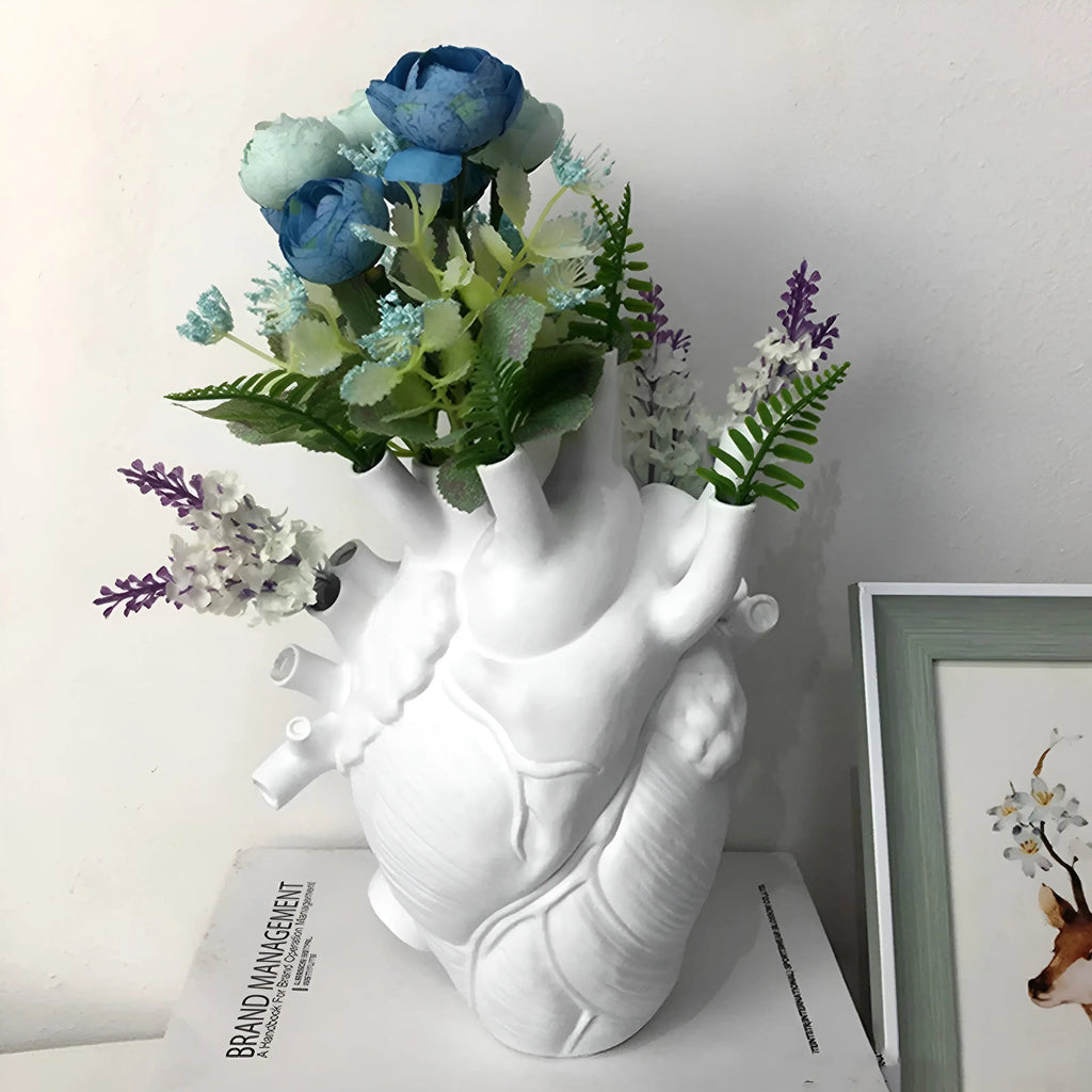 Grieks geïnspireerde hartvormige vaas — afbeelding 6