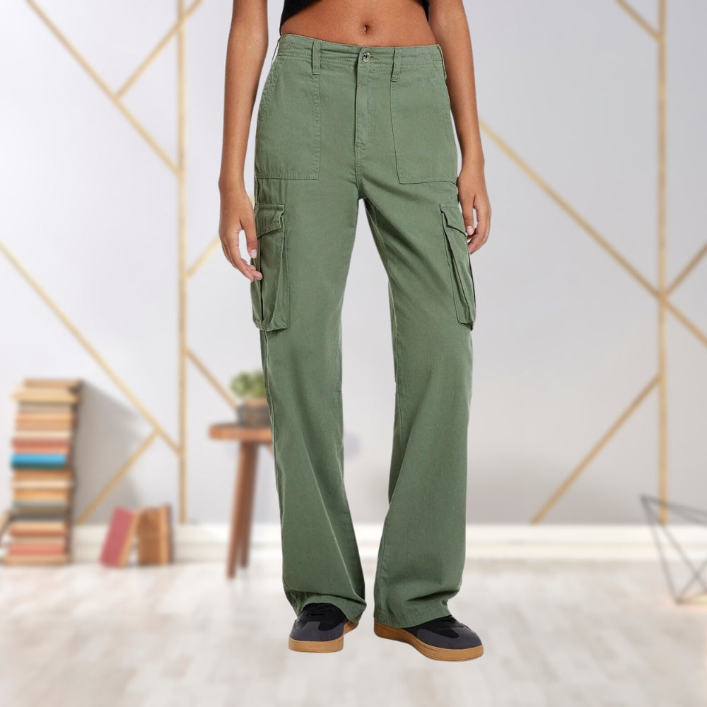 Slim-Fit dames cargobroek