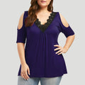 Iris plus-size blouse