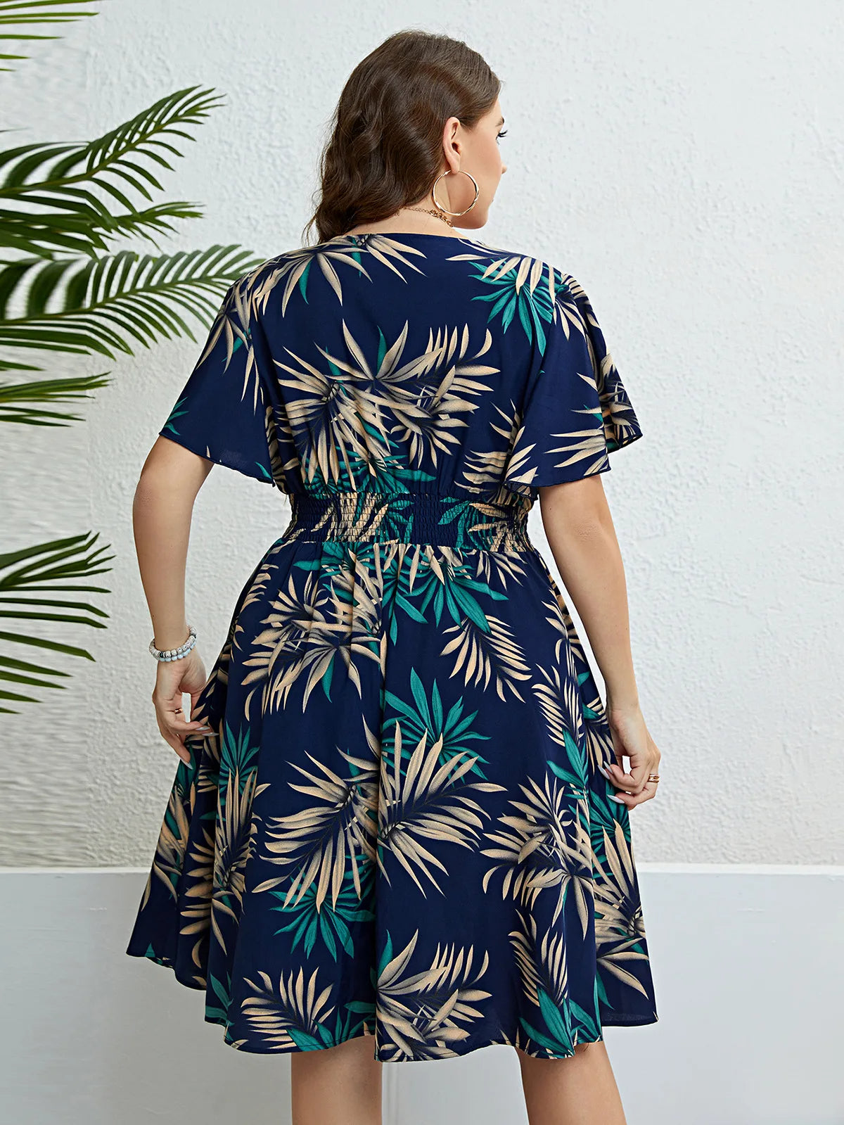 Dahlia plus-size jurk — afbeelding 3