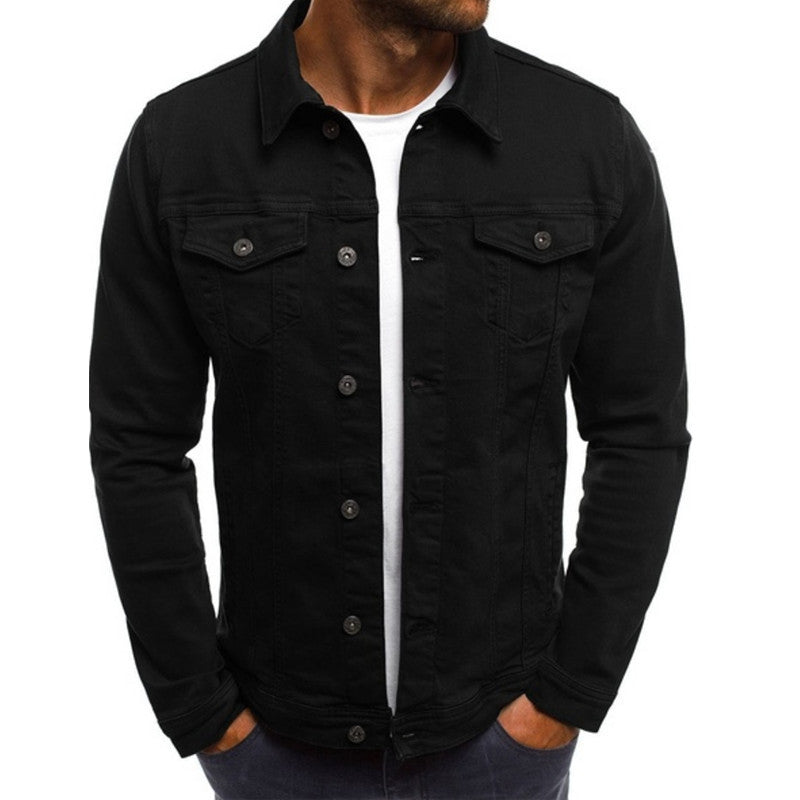 Casual heren denim jack